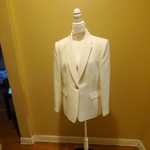 White pants suit